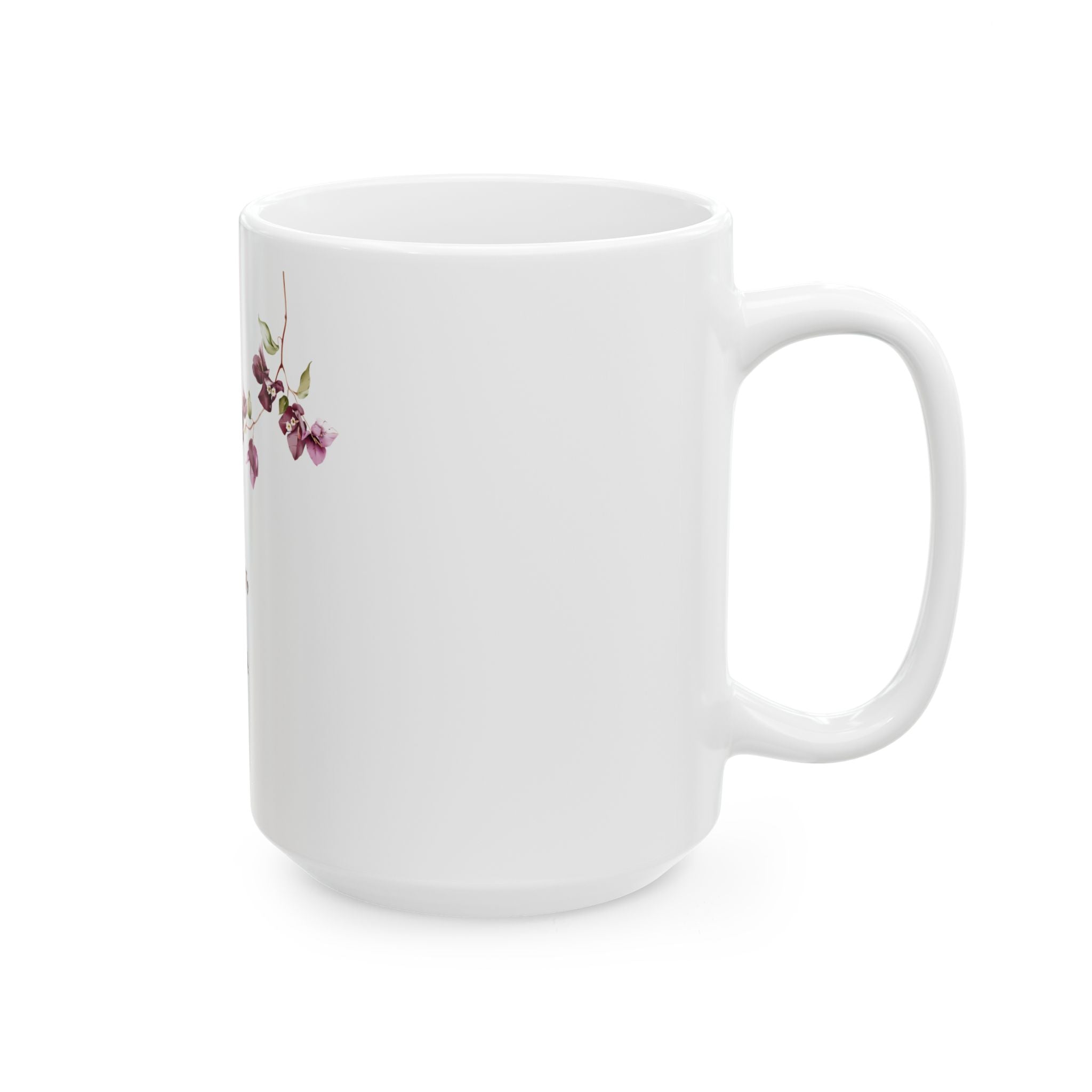 Rejoice in the Lord Floral Bible Verse Mug — Philippians 4:4 Christian Coffee Cup (11oz/15oz)