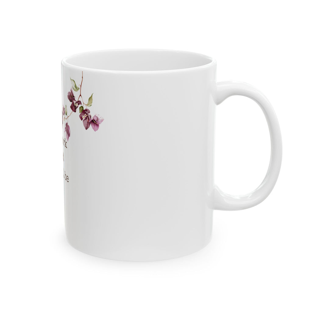 Inspirational Scripture Mug - "Commit your work to the Lord" Proverbs 16:3 Ceramic Coffee Cup