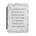 Kindle Case — Proverbs 16:9 Floral Faith E-reader Cover