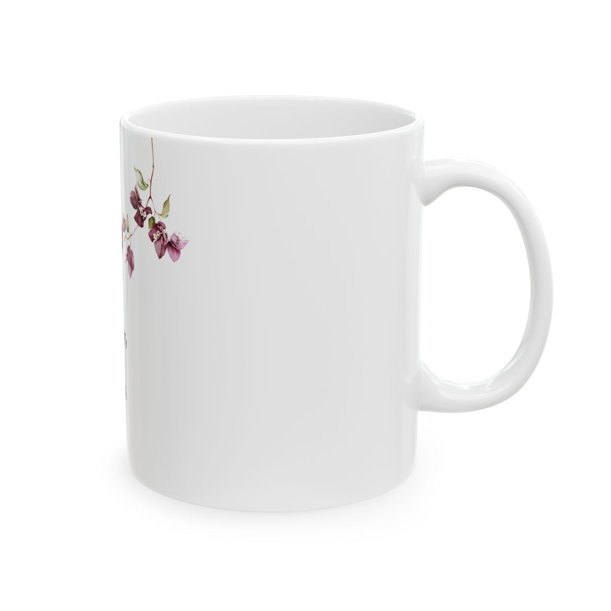 Rejoice in the Lord Floral Bible Verse Mug — Philippians 4:4 Christian Coffee Cup (11oz/15oz)