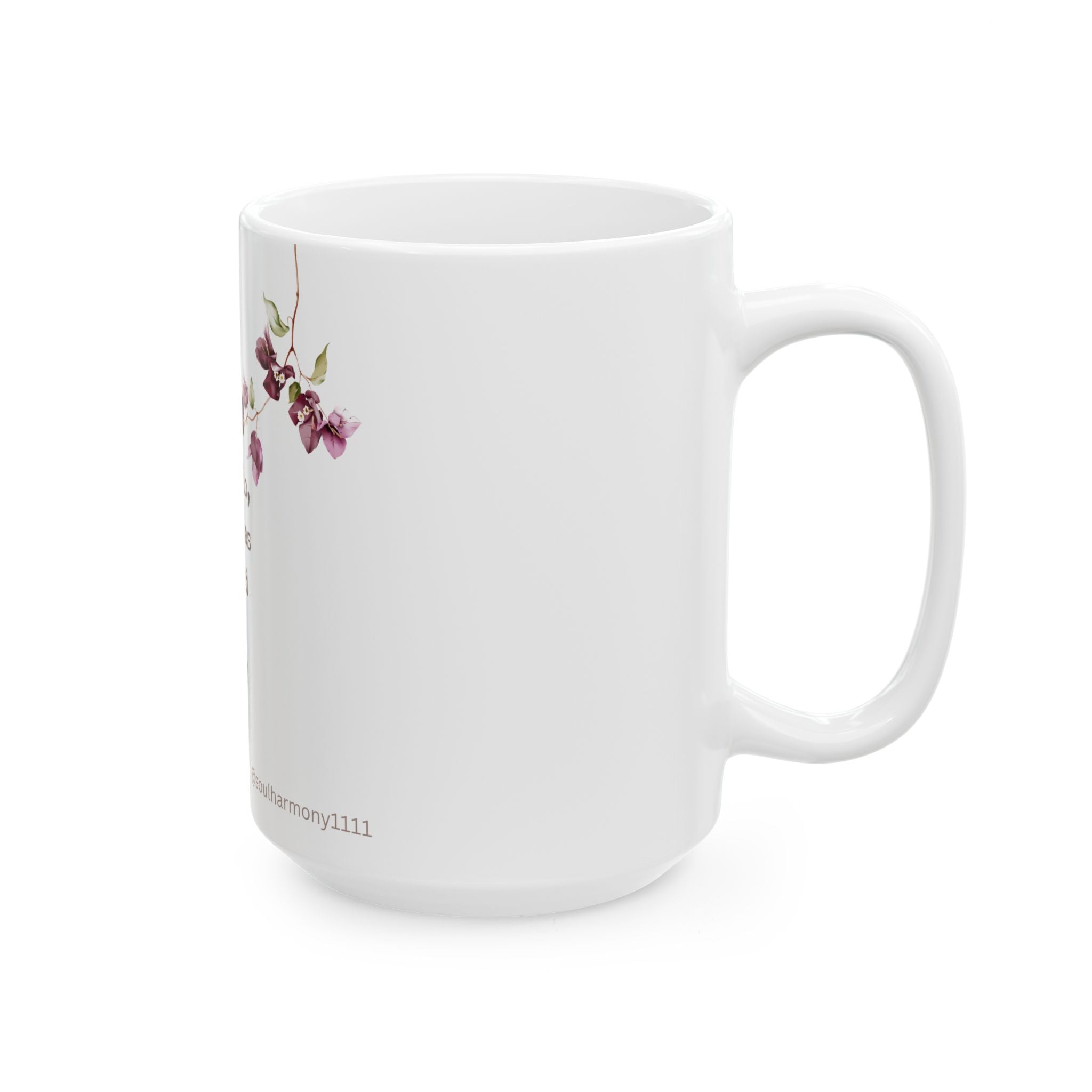Inspirational Scripture Mug — “Whatever you do, work heartily” Colossians 3:23 Ceramic Coffee Cup